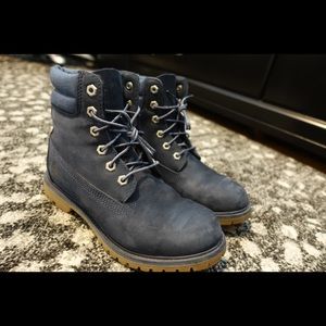 Blue Womens Timberland's